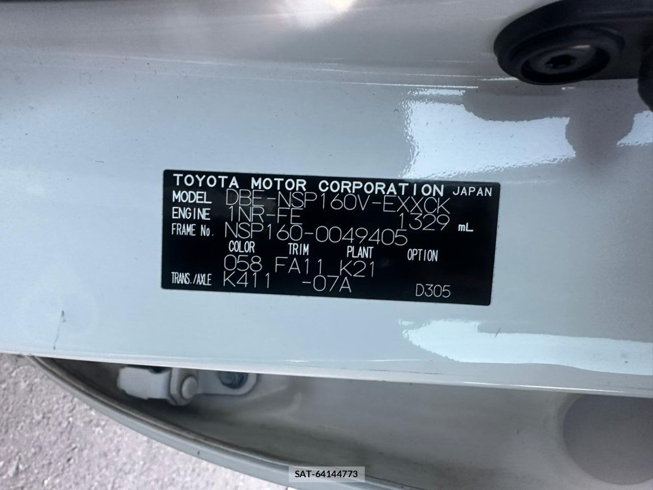 Toyota PROBOX VAN 2019 1466419-36
