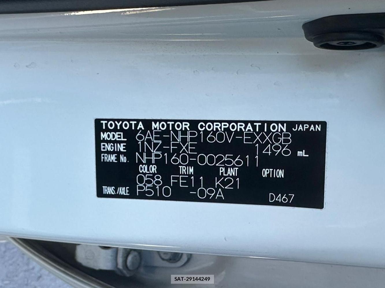Toyota PROBOX VAN 2020 1497278-34