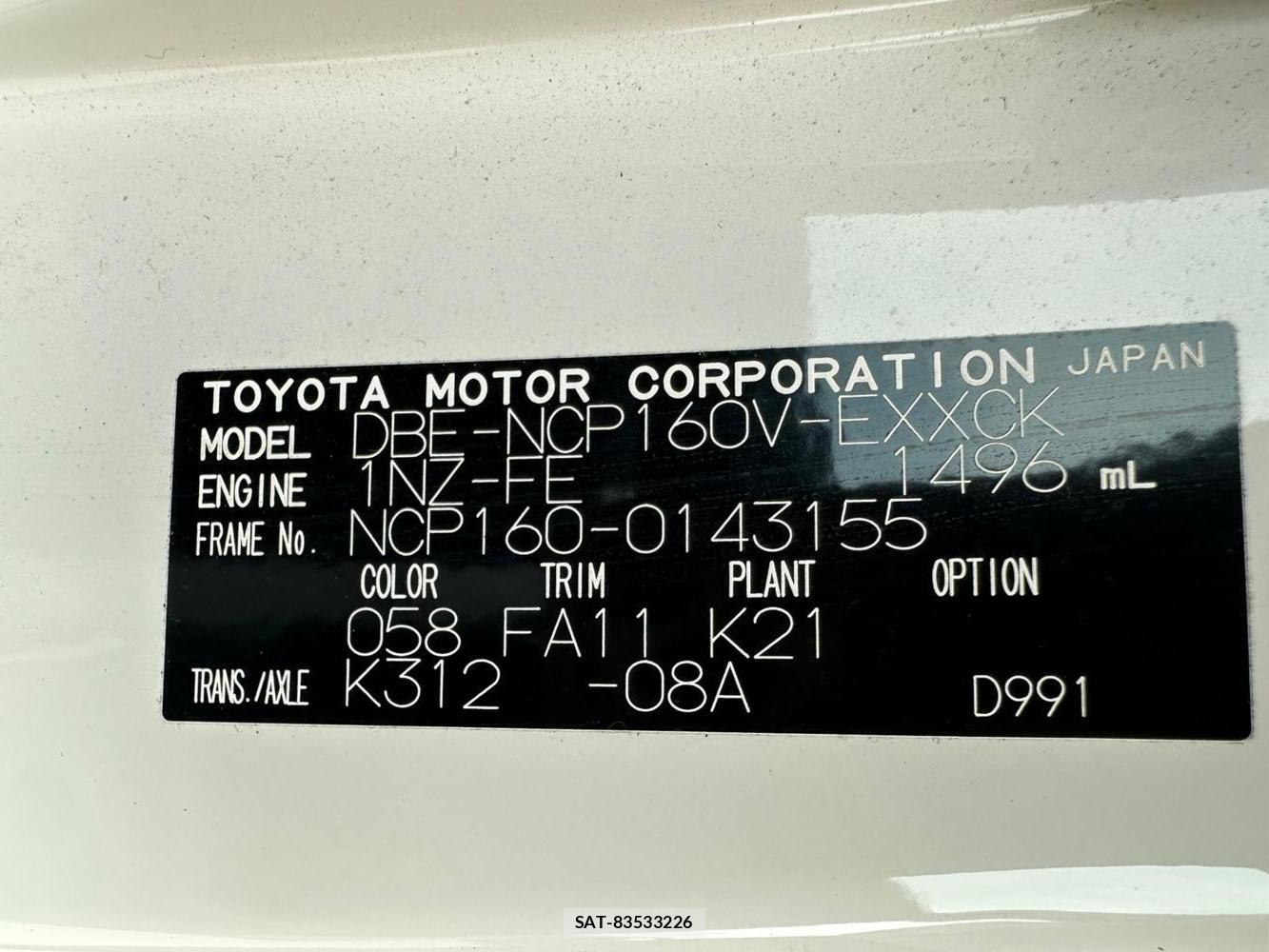 Toyota PROBOX VAN 2020 6714480-39