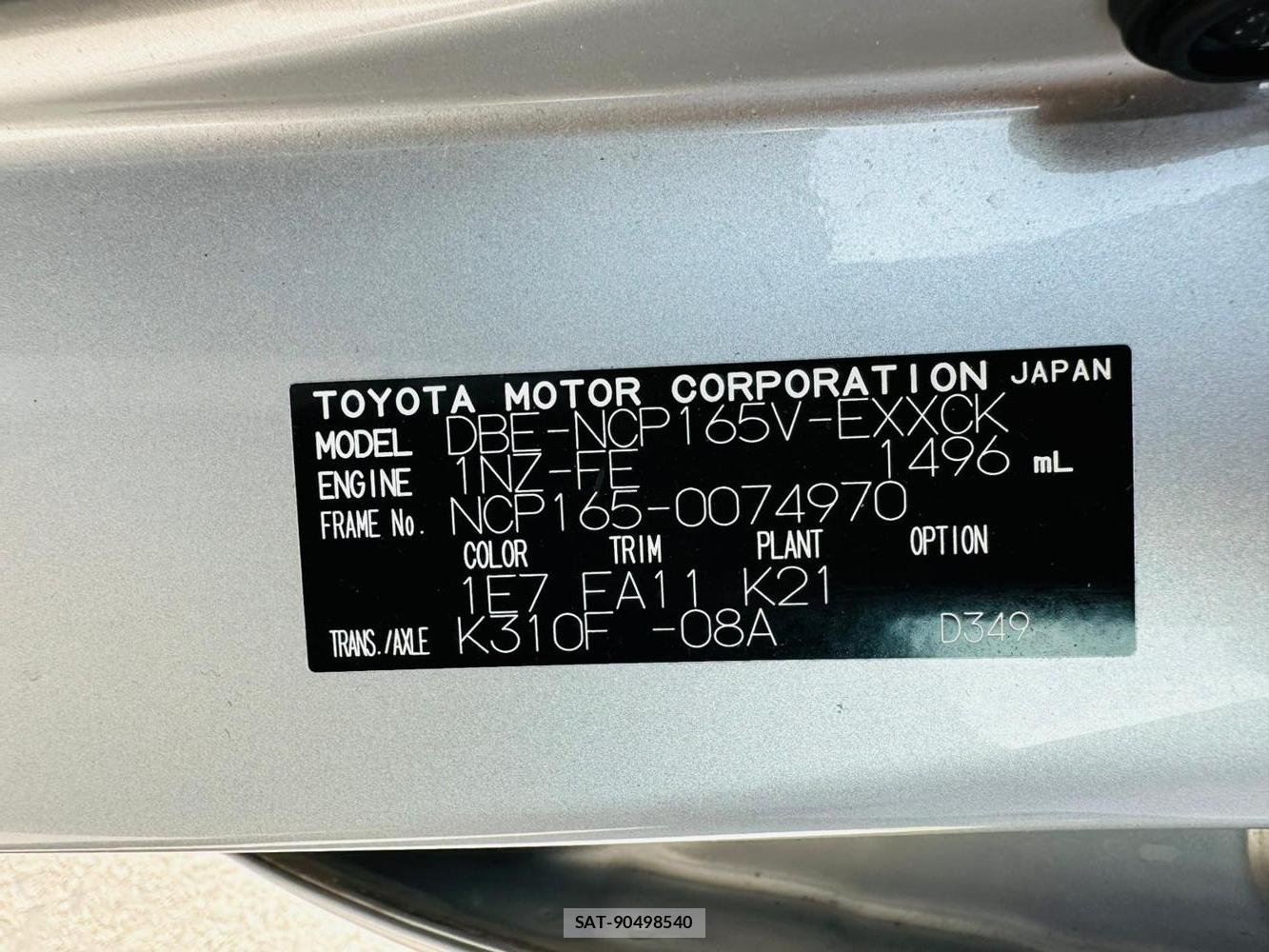 Toyota PROBOX VAN 2020 6804478-34