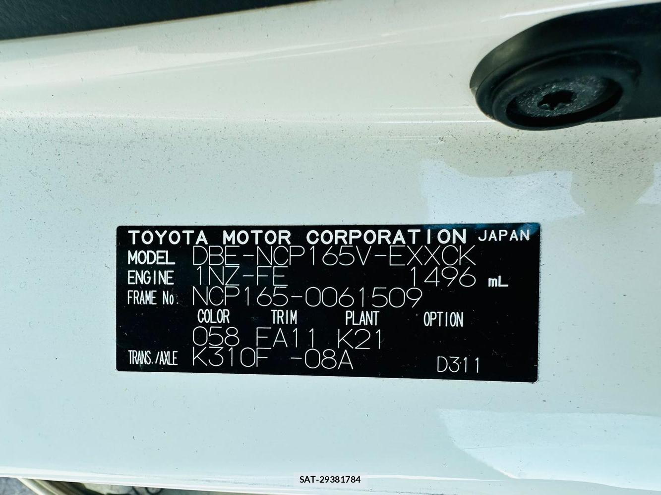 Toyota PROBOX VAN 2019 6834258-39