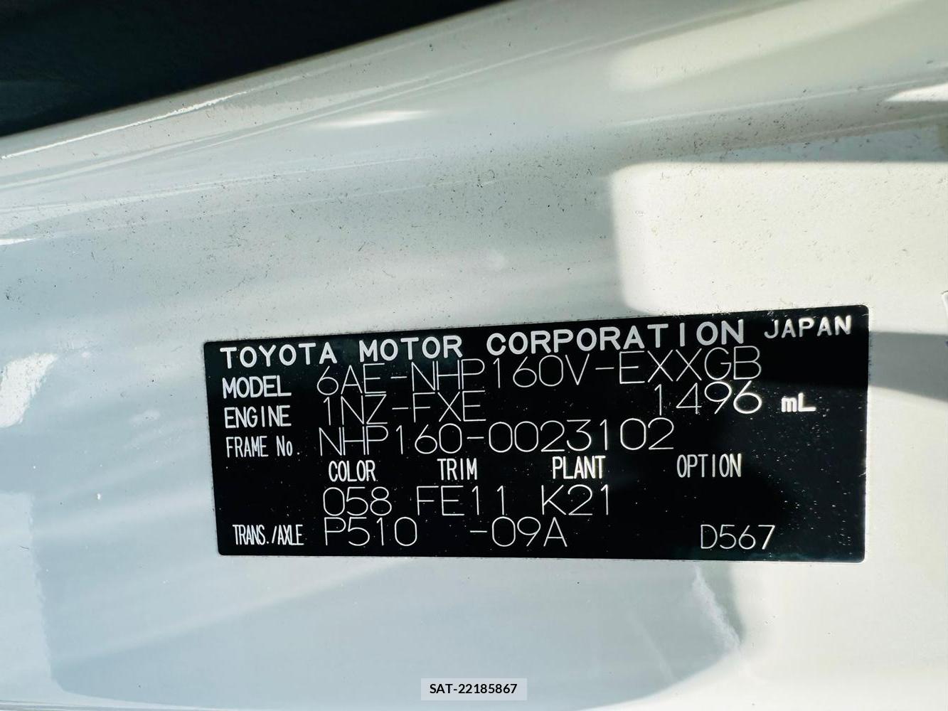 Toyota PROBOX VAN 2020-08 7369170-36