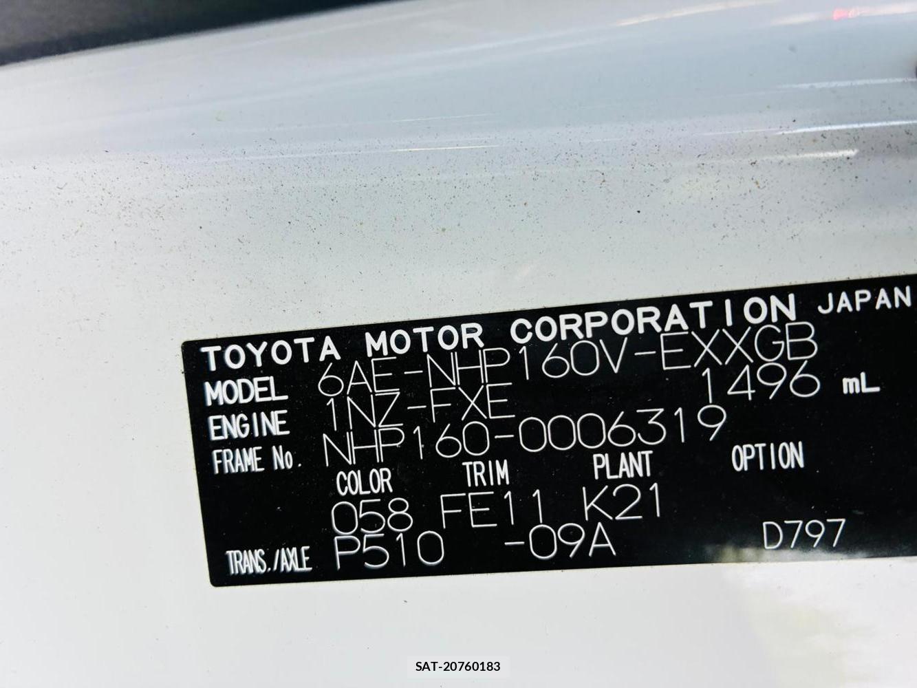 Toyota PROBOX VAN 2019-05 7439714-39