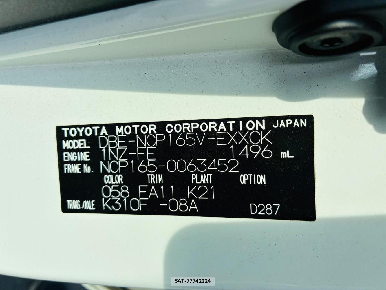 Toyota PROBOX VAN 2019-06 7963414-39