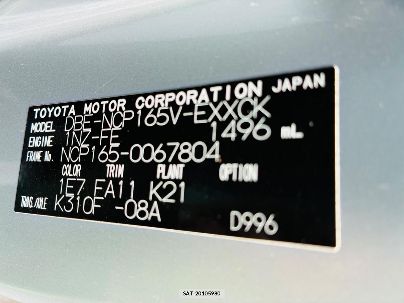 Toyota PROBOX VAN 2019-09 8298892-35