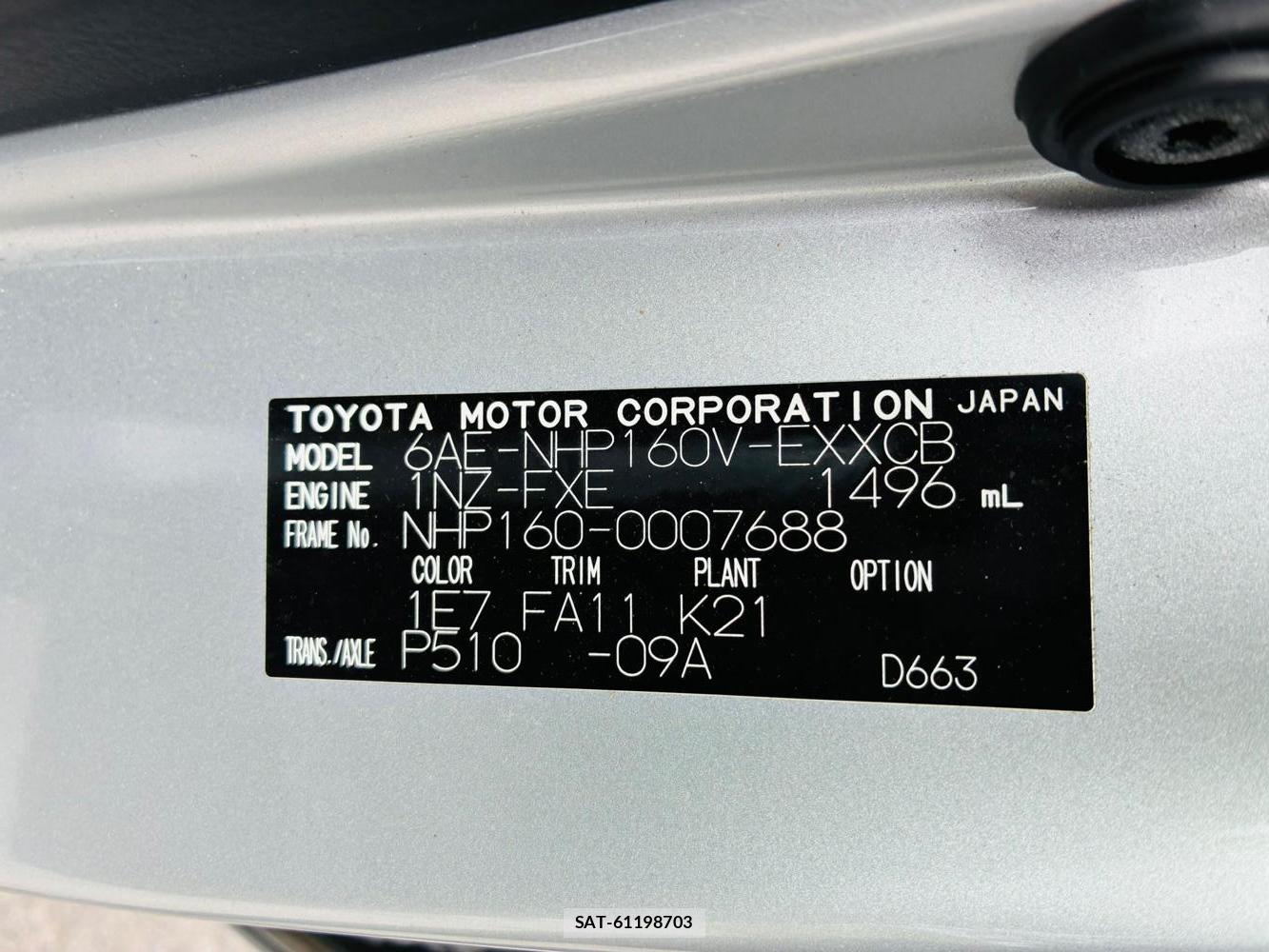 Toyota PROBOX VAN 2019-06 7718210-38