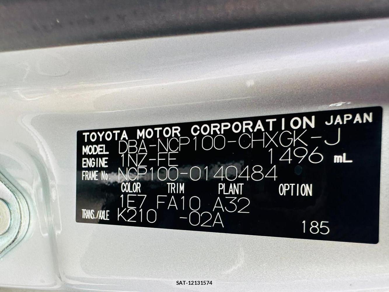 Toyota RACTIS 2009 7116019-34
