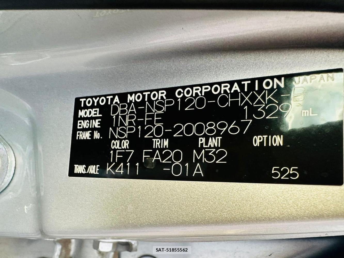 Toyota RACTIS 2011-03 7367374-37