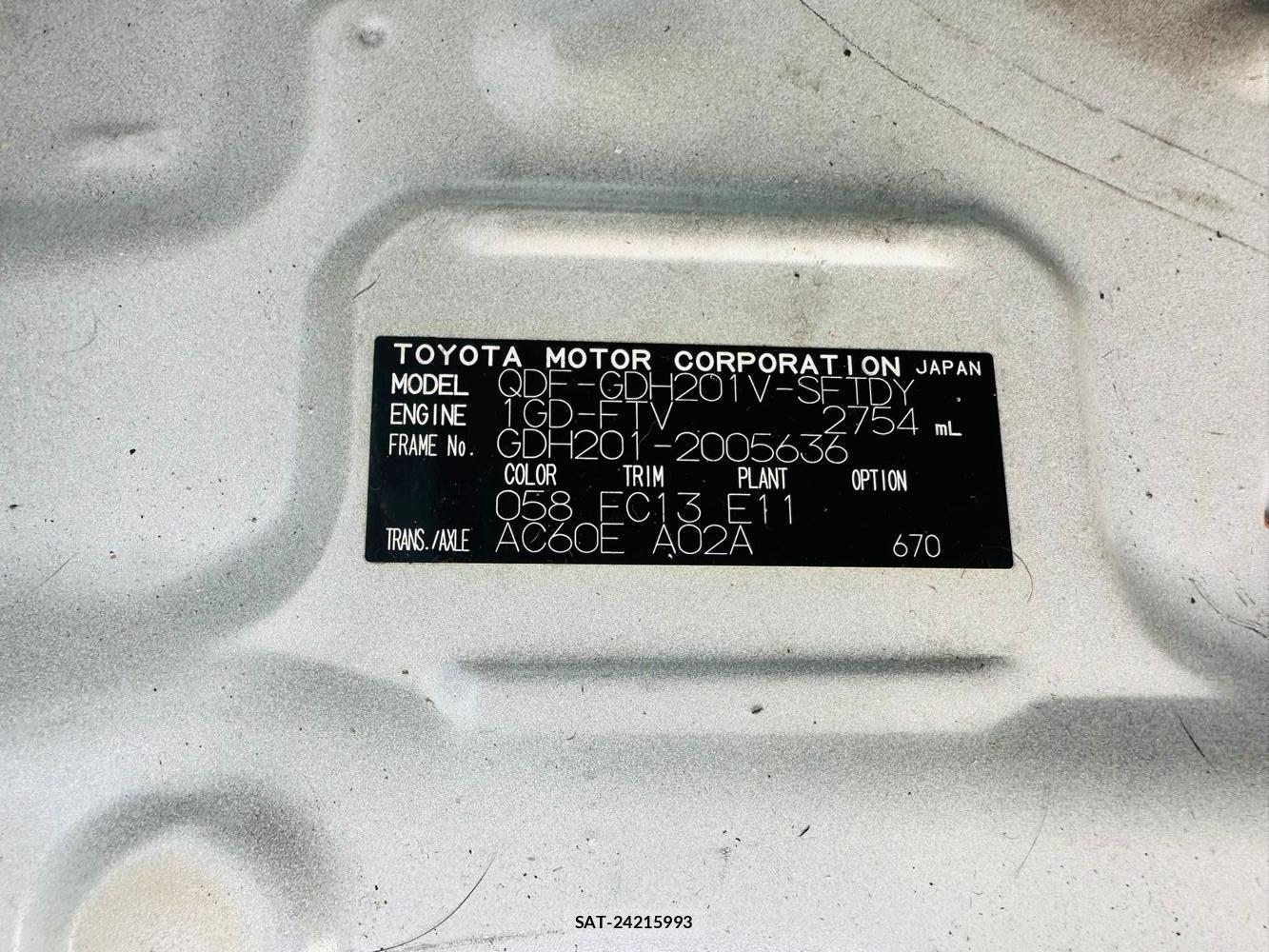 Toyota REGIUSACE VAN 2019 6544238-37