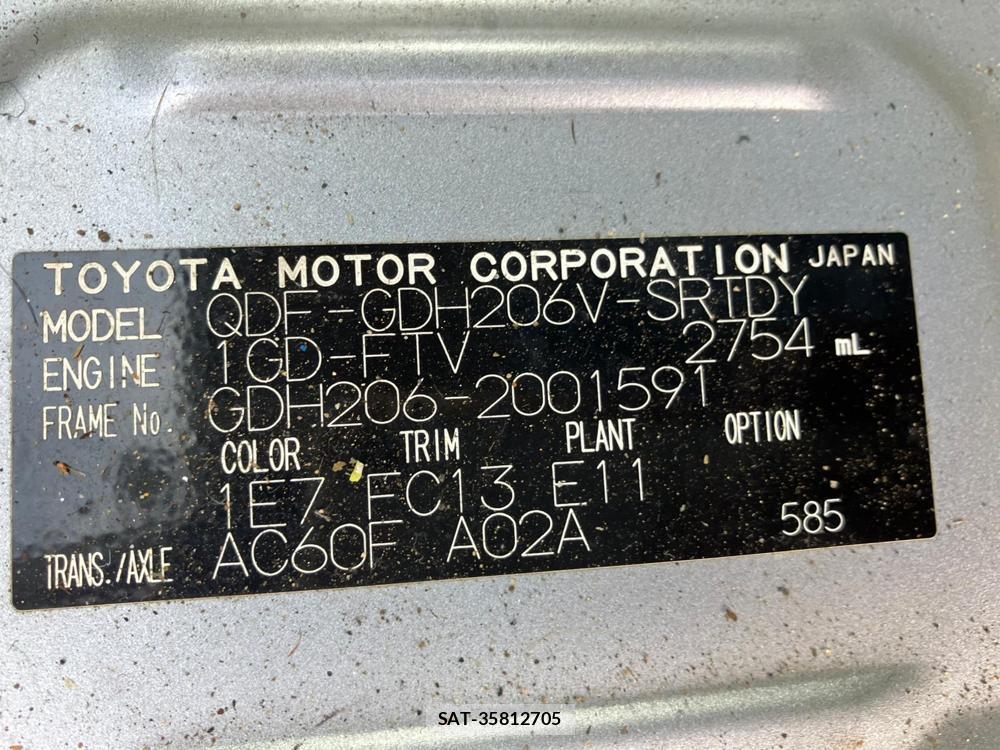 Toyota REGIUSACE VAN 2018 1218376-36