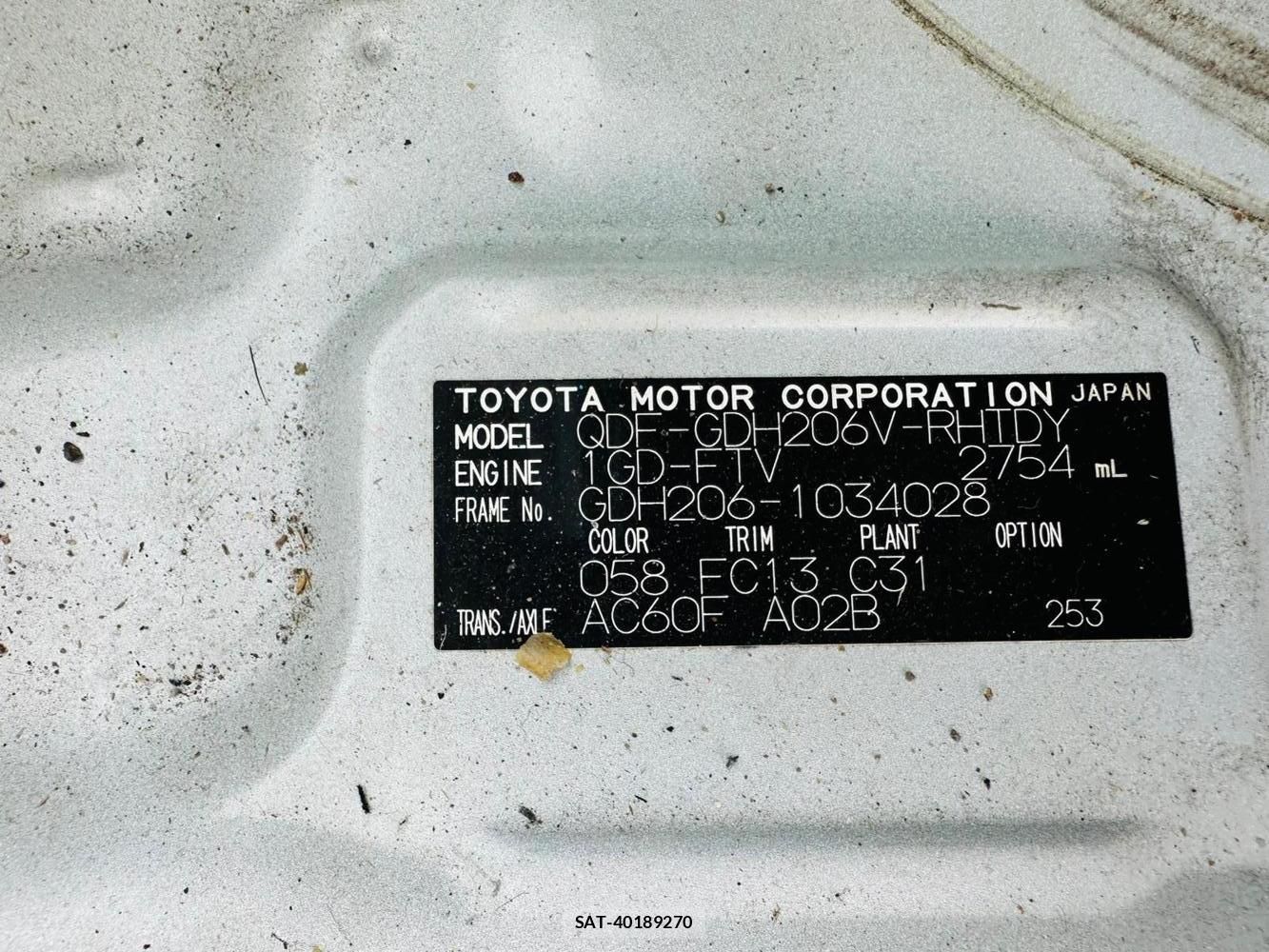 Toyota REGIUSACE VAN 2019 6983814-38
