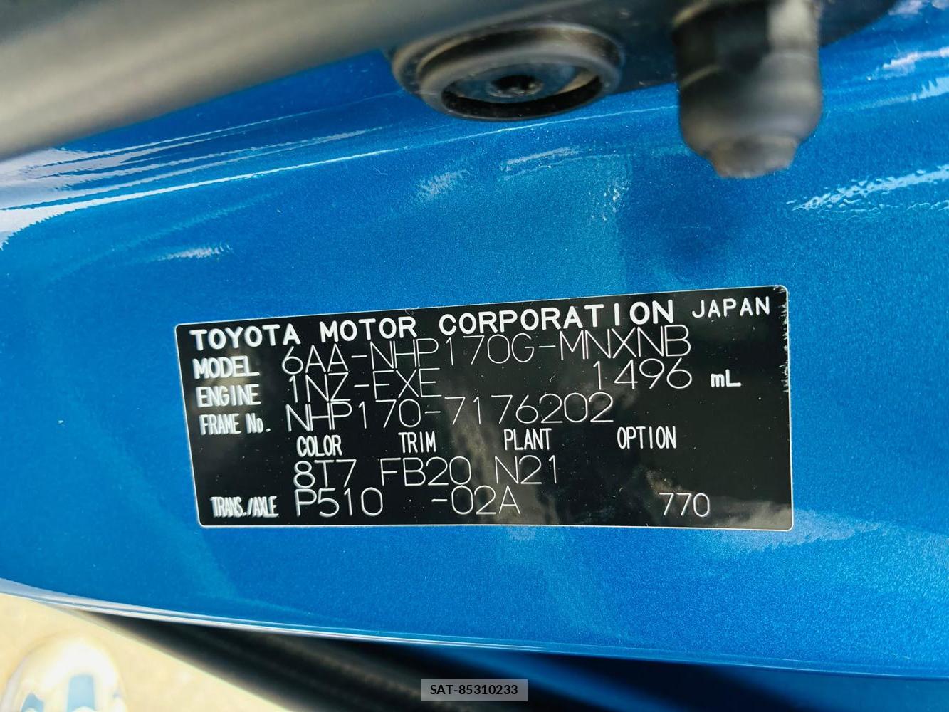 Toyota SIENTA 2019-06 8162556-38