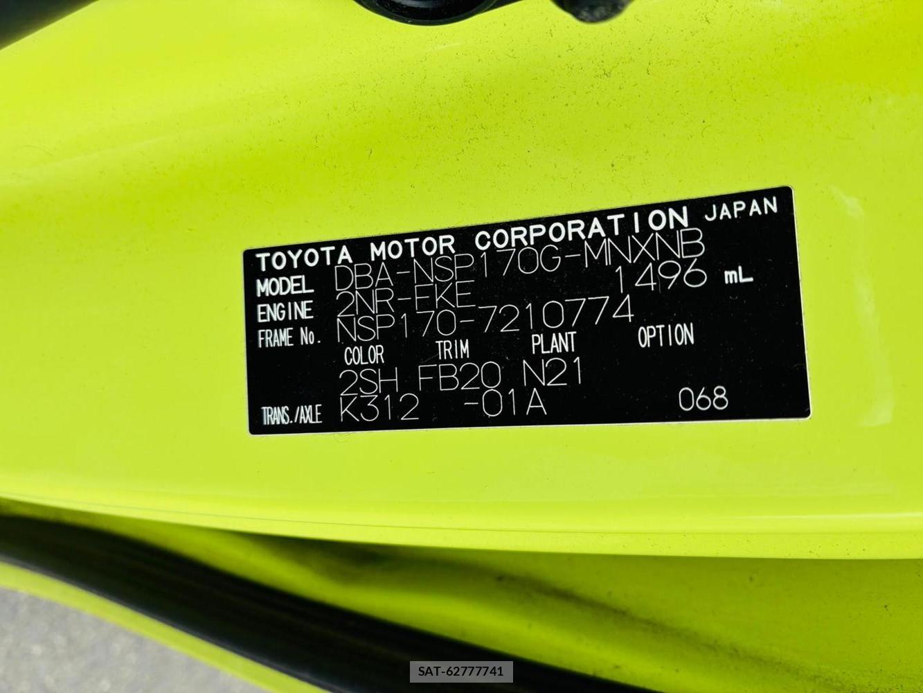 Toyota SIENTA 2019-08 8448993-37