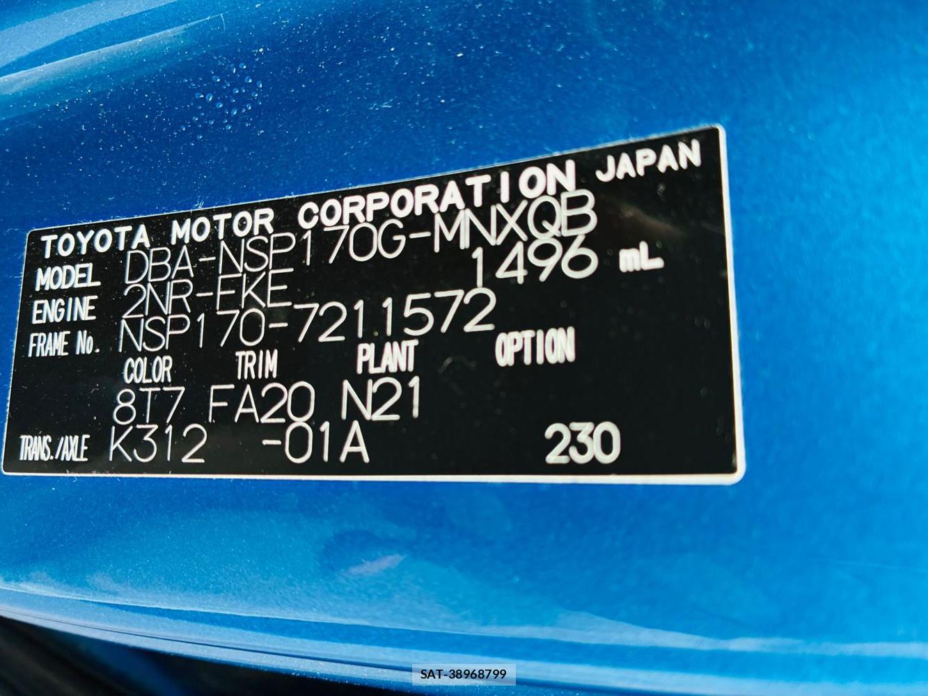 Toyota SIENTA 2019-07 8427875-39