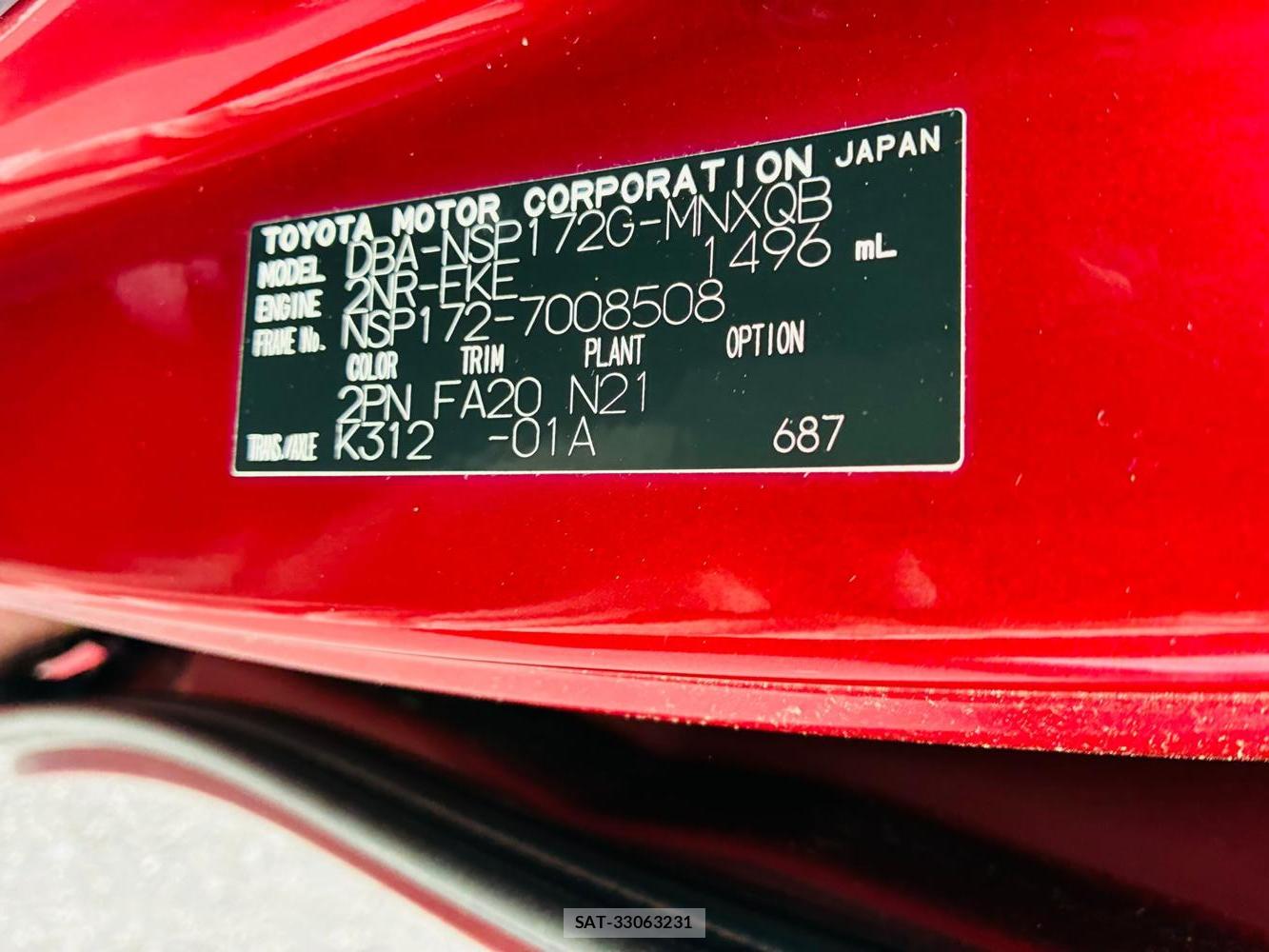 Toyota SIENTA 2019-02 8484639-40