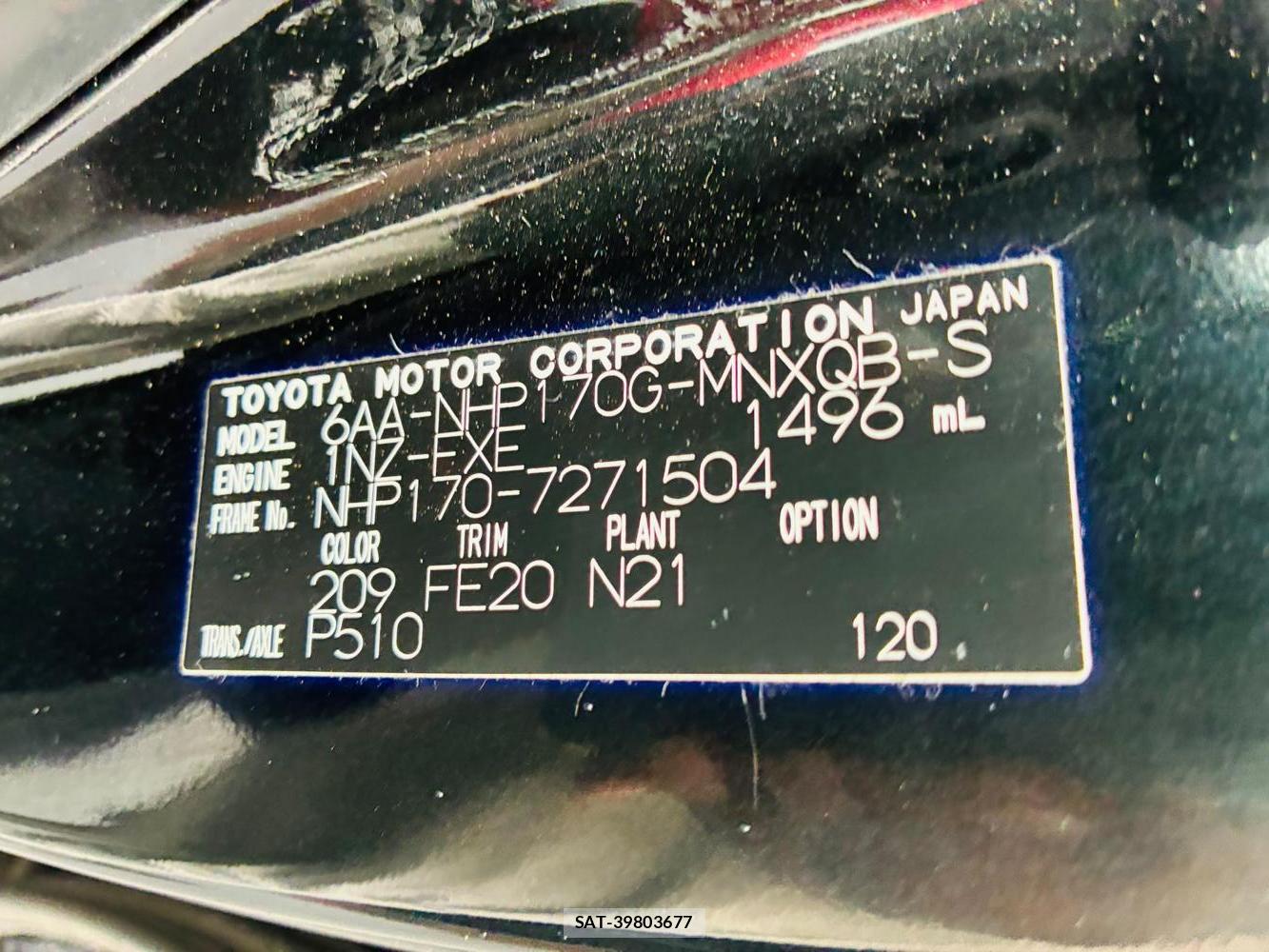 Toyota SIENTA 2022-05 8487794-40