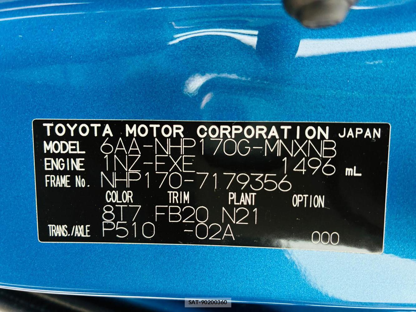 Toyota SIENTA 2019 7171840-38