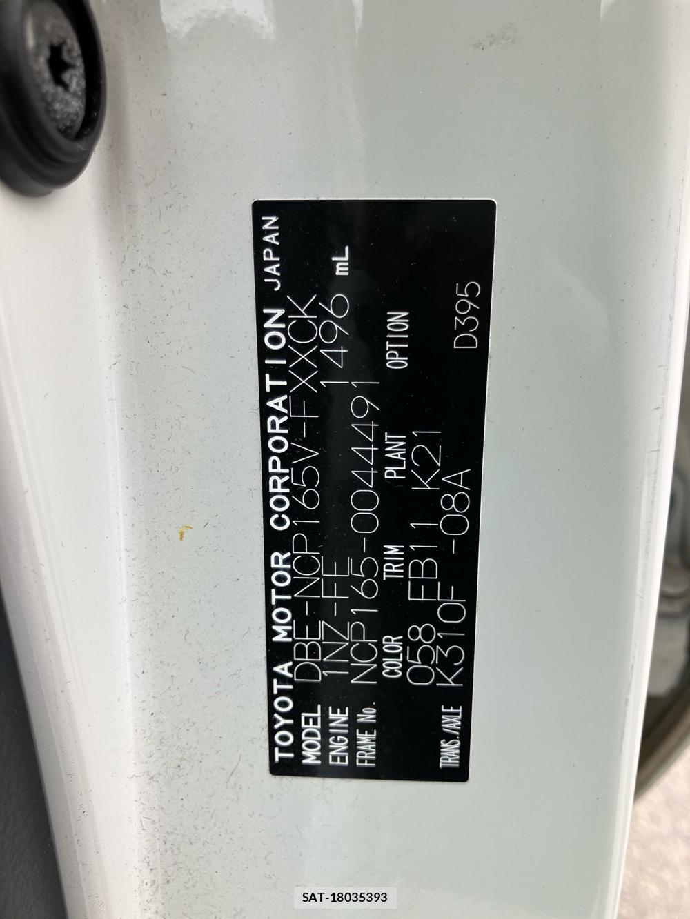 Toyota SUCCEED VAN 2018-18 873844-41