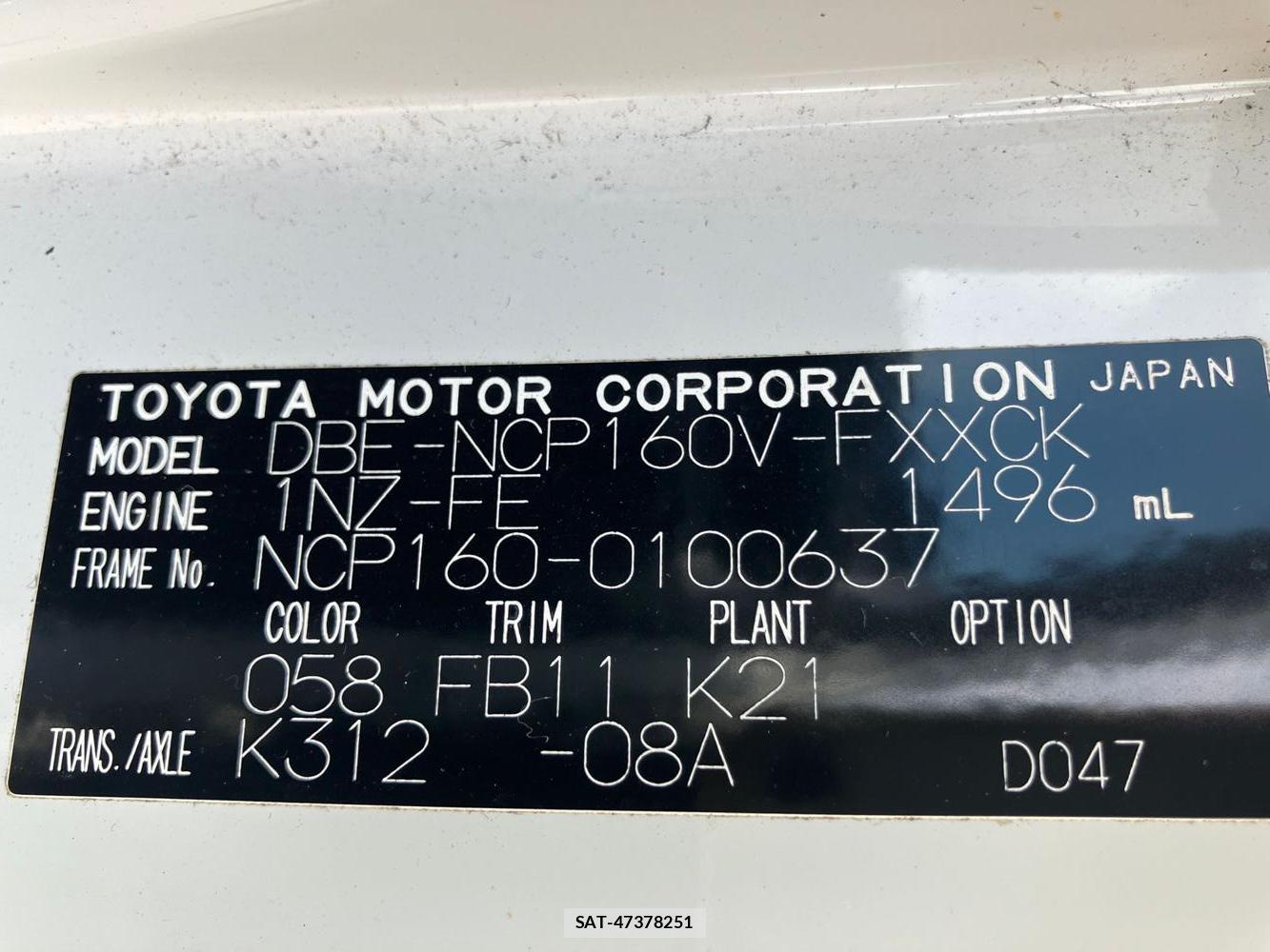 Toyota SUCCEED VAN 2018 1308740-36