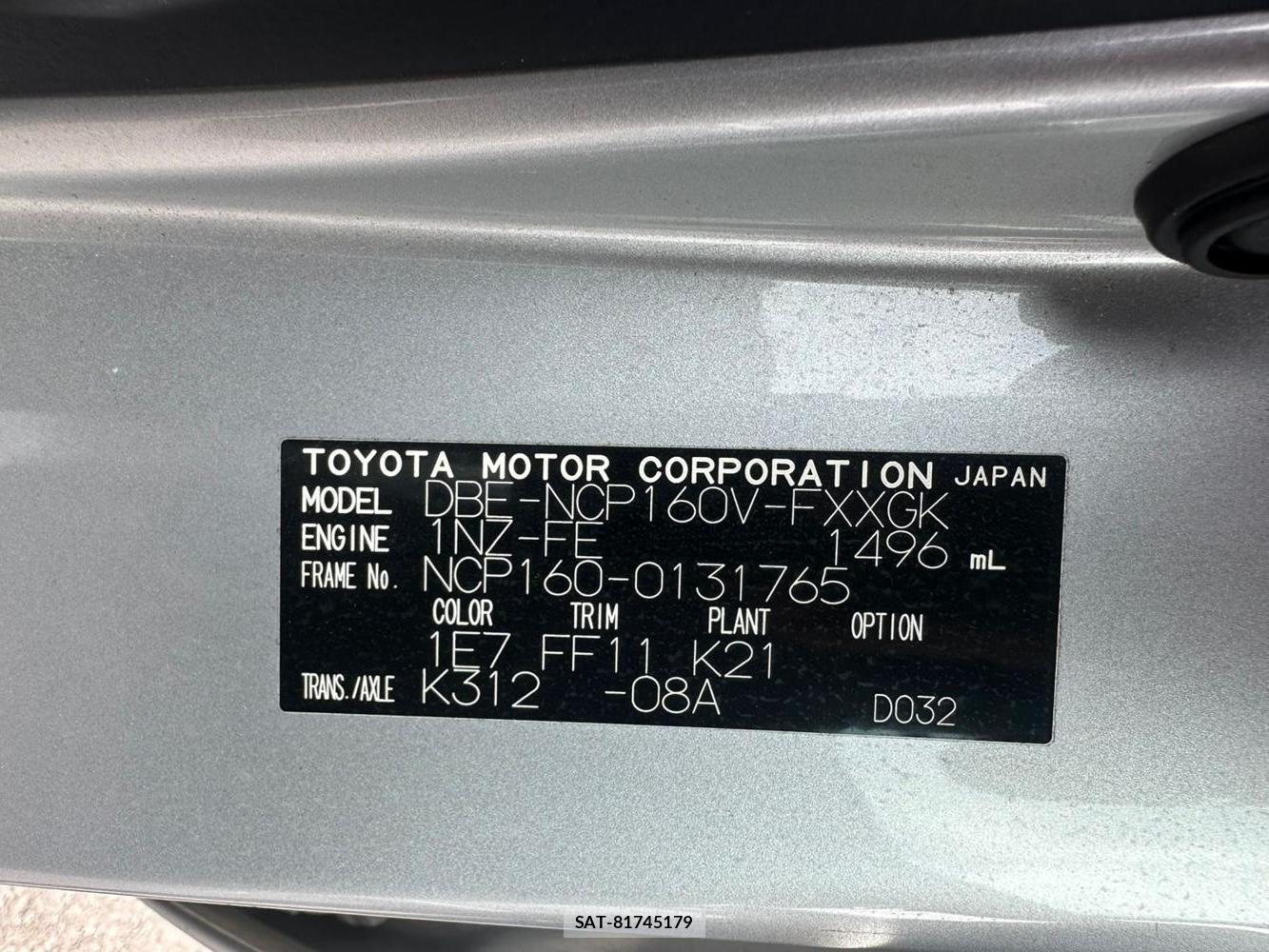 Toyota SUCCEED VAN 2019 1423099-30