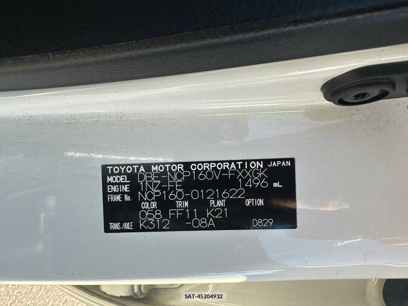 Toyota SUCCEED VAN 2019-07 1438288-34
