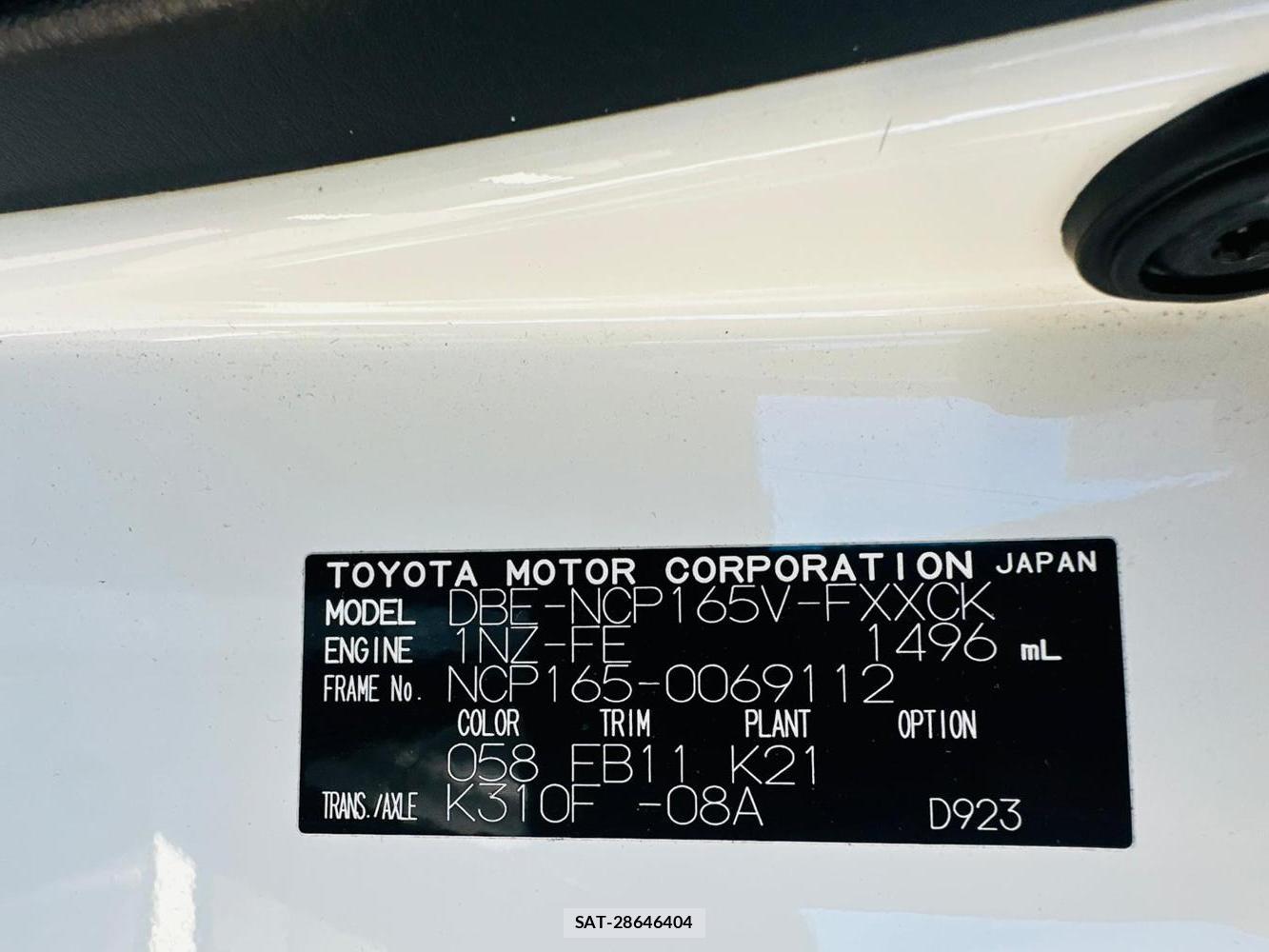 Toyota SUCCEED VAN 2019 1491625-36