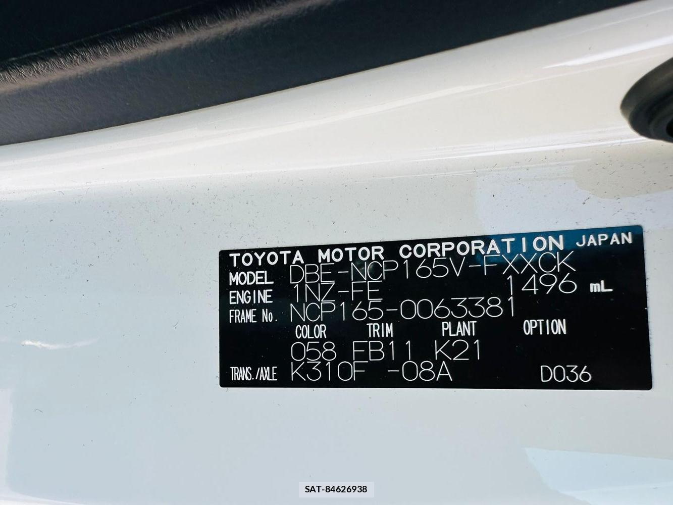 Toyota SUCCEED VAN 2019 6167165-35