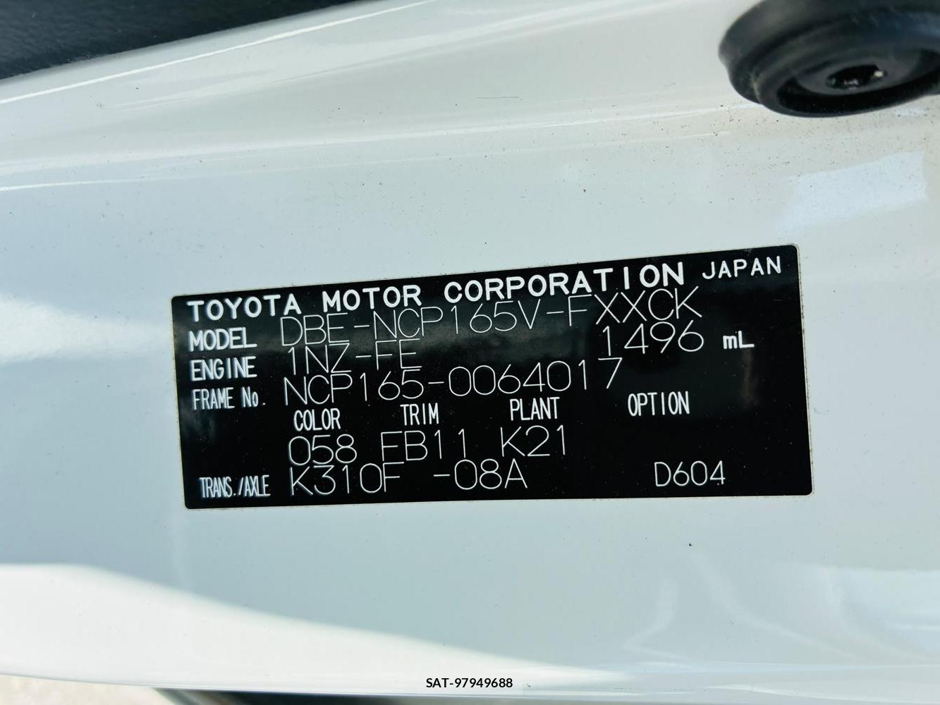 Toyota SUCCEED VAN 2019-05 7746817-34