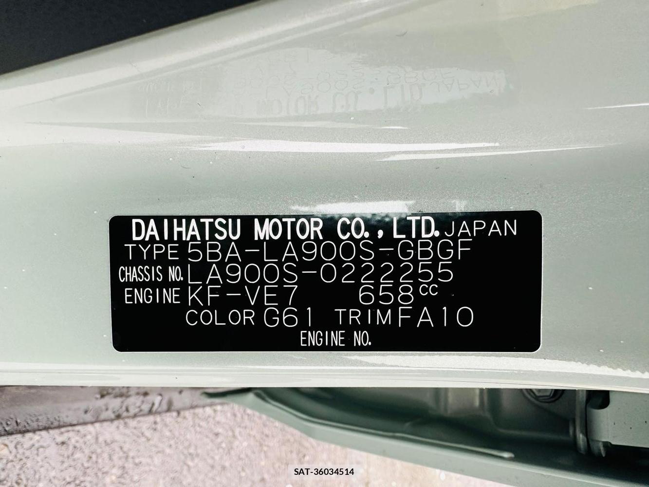 Daihatsu TAFT 2025 4854289-39