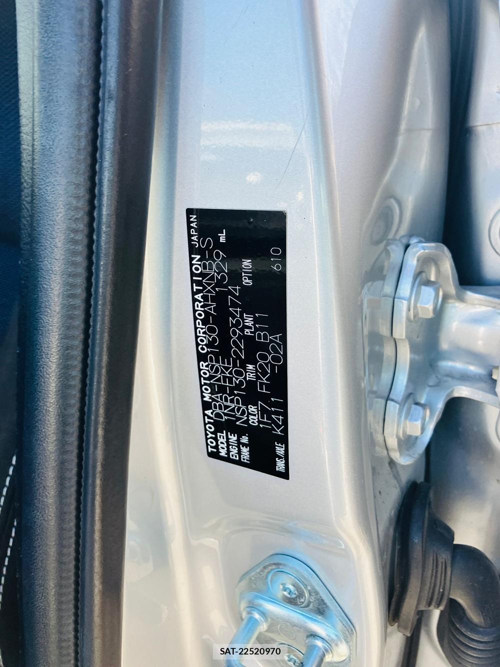 Toyota VITZ 2018-09 621224-45