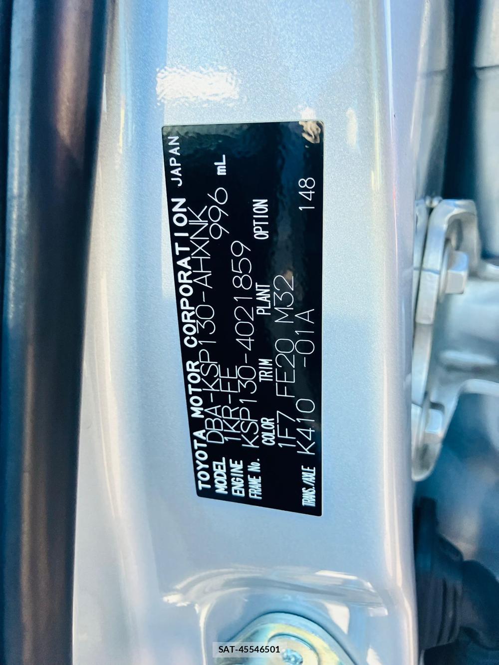 Toyota VITZ 2019-07 684133-43