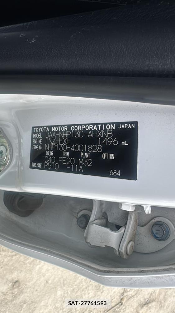 Toyota VITZ HYBRID 2018 4854291-28