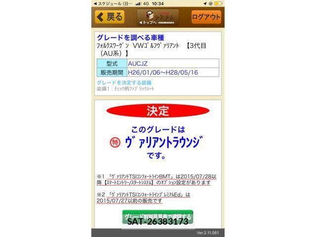 VolksWagen GOLF VARIANT 2016-01 7503734-20