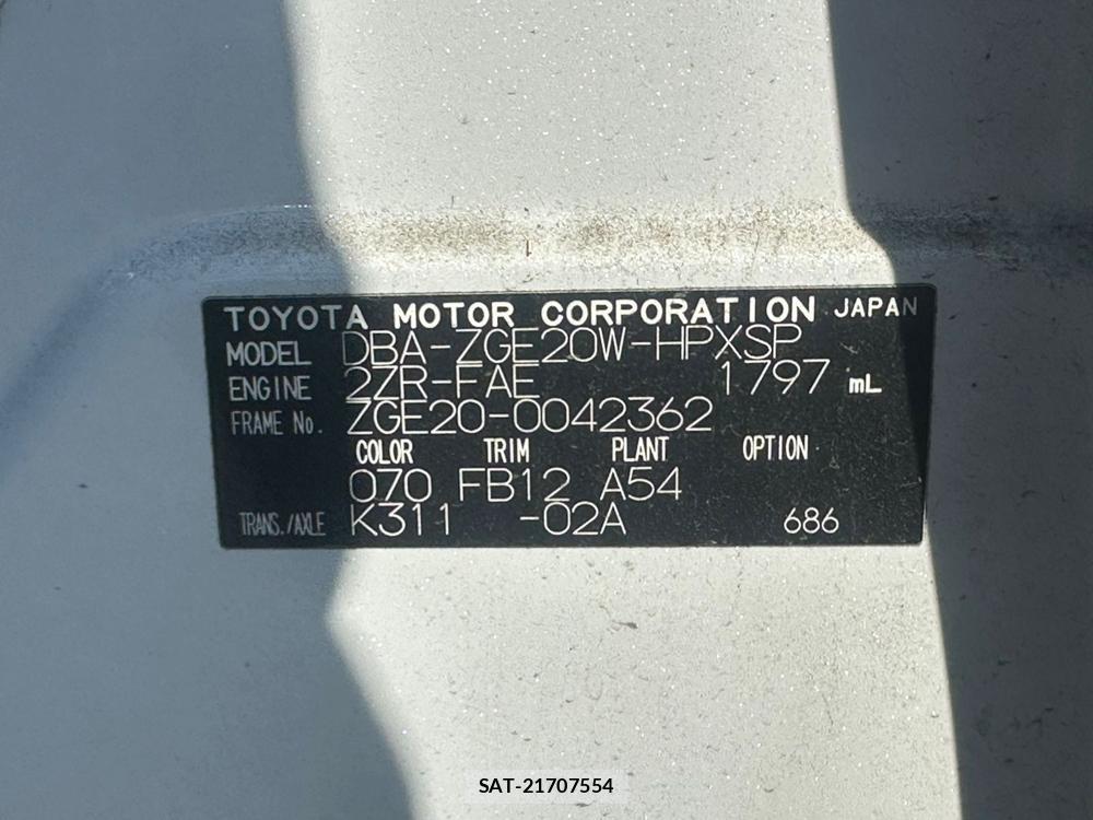Toyota WISH 2010 7075110-36