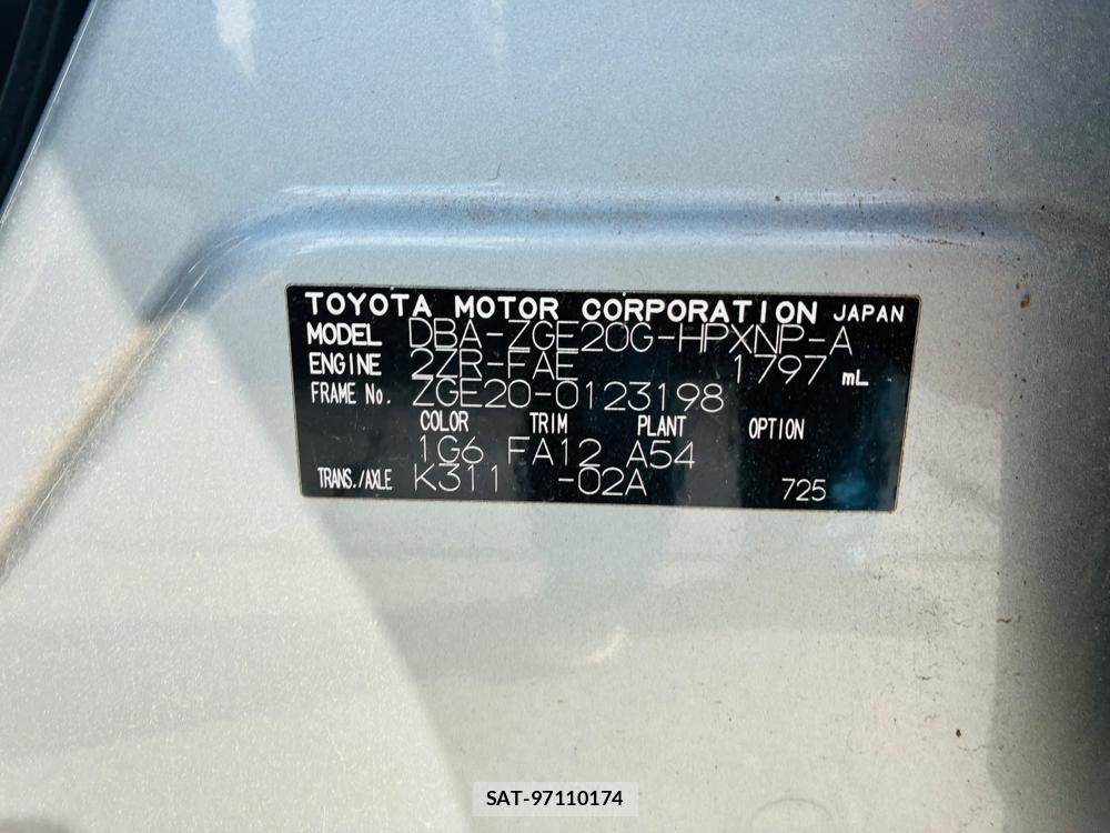 Toyota WISH 2011-12 8199623-34