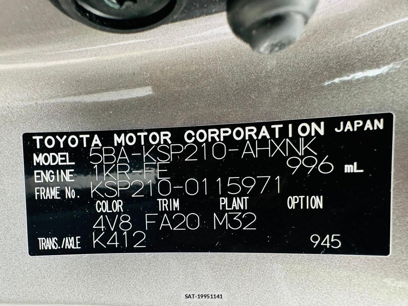 Toyota YARIS 2024-05 7638780-38