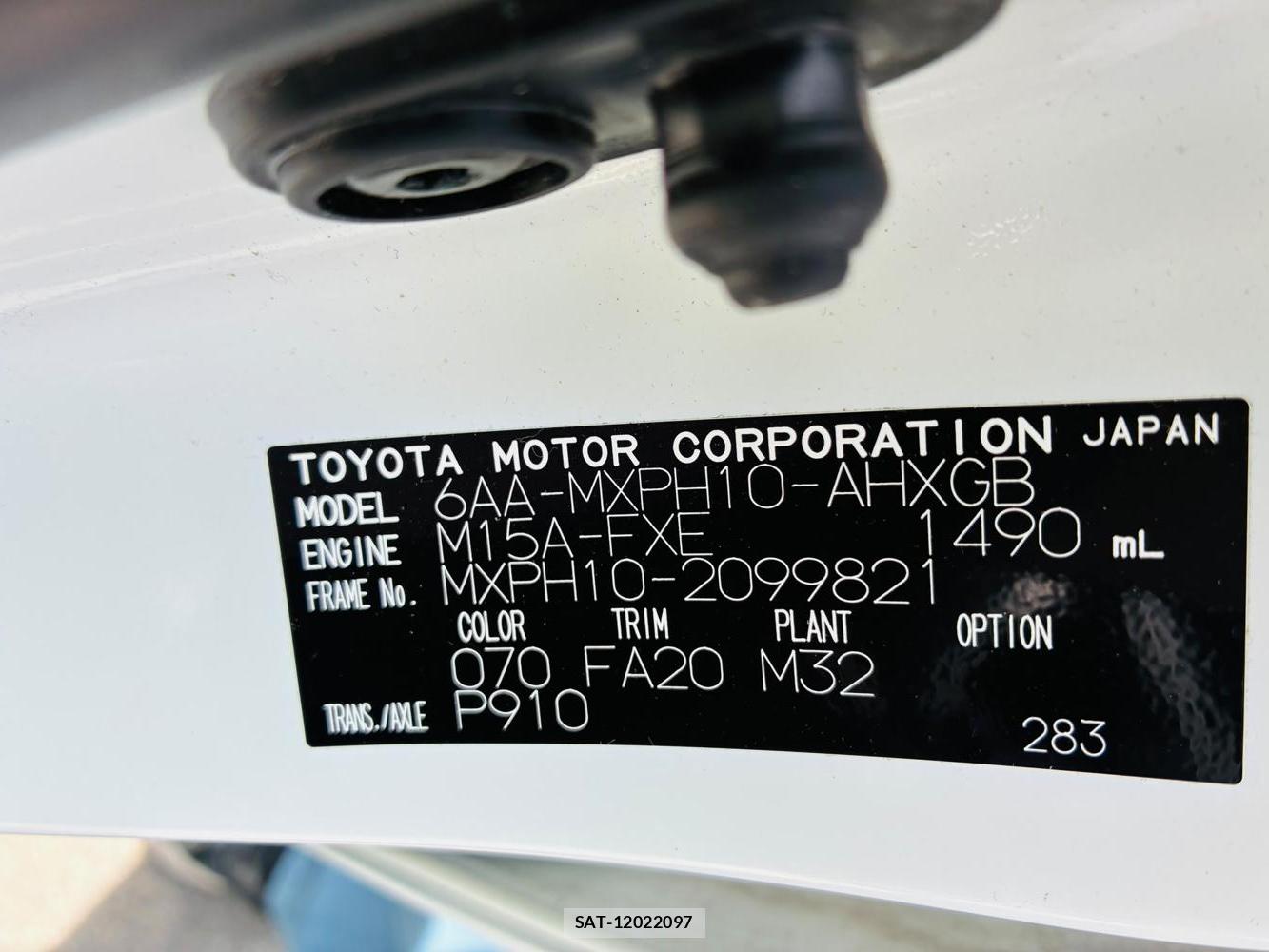 Toyota YARIS 2022-07 8111253-38