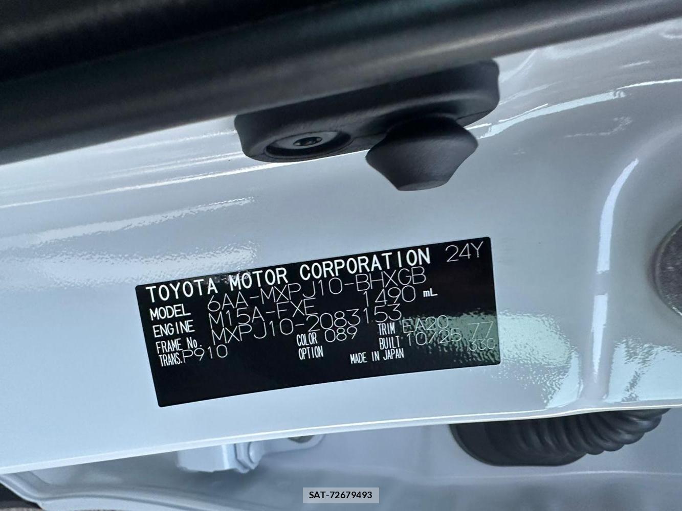 Toyota YARIS CROSS 2025 1669830-38