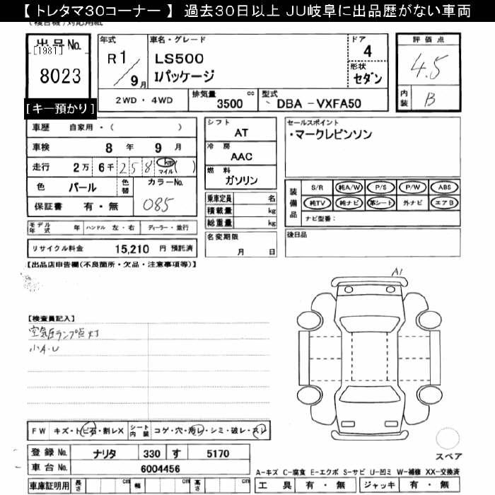 Lexus LS 2019 444420-2