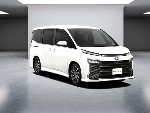 トヨタ　VOXY File:Toyota VOXY HYBRID ZS (DAA-ZWR80W-BPXSB) front.jpg
