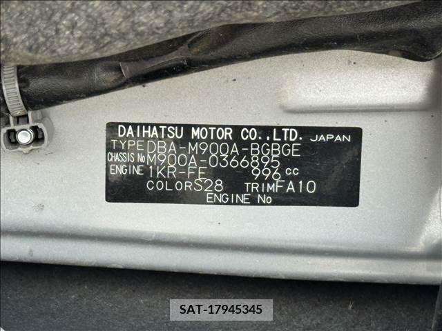 Toyota TANK 2019-08 369229-19