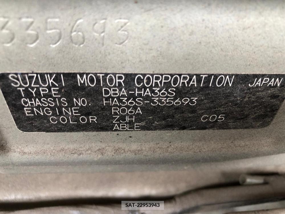 Suzuki ALTO 2017-07 355130-40
