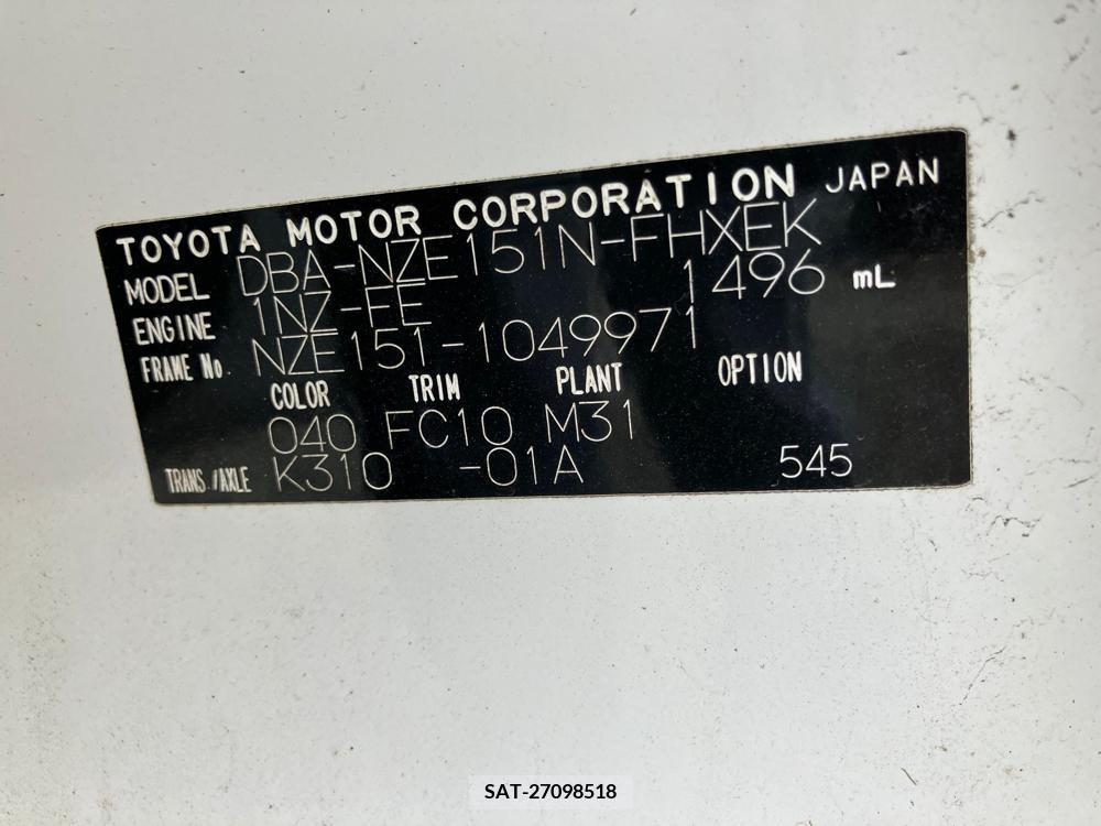 Toyota COROLLA RUMION 2008-09 334608-26