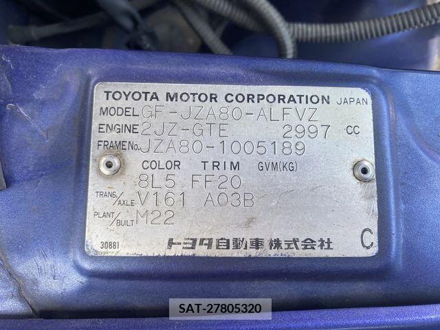 Toyota SUPRA 2001-03 203159-23