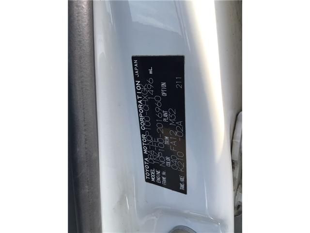 Toyota RACTIS 2010-08 11029-20