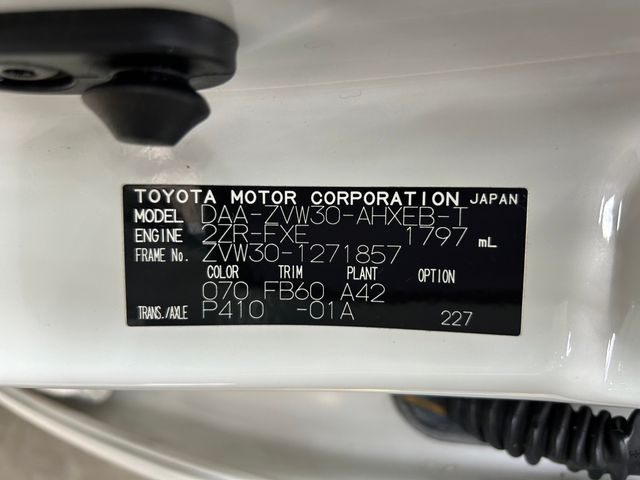 Toyota PRIUS 2010-08 29201-28