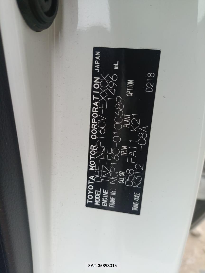 Toyota PROBOX VAN 2018-04 258306-18