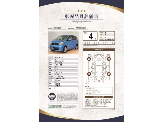 Nissan DAYZ 2014-09 6072-3