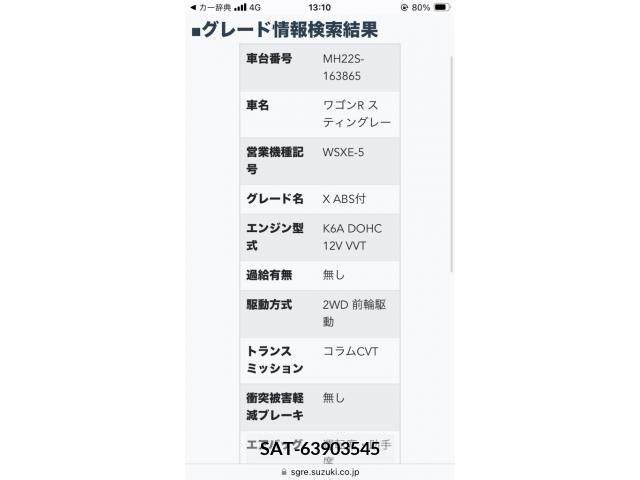 Suzuki WAGON R 2008-09 395208-18