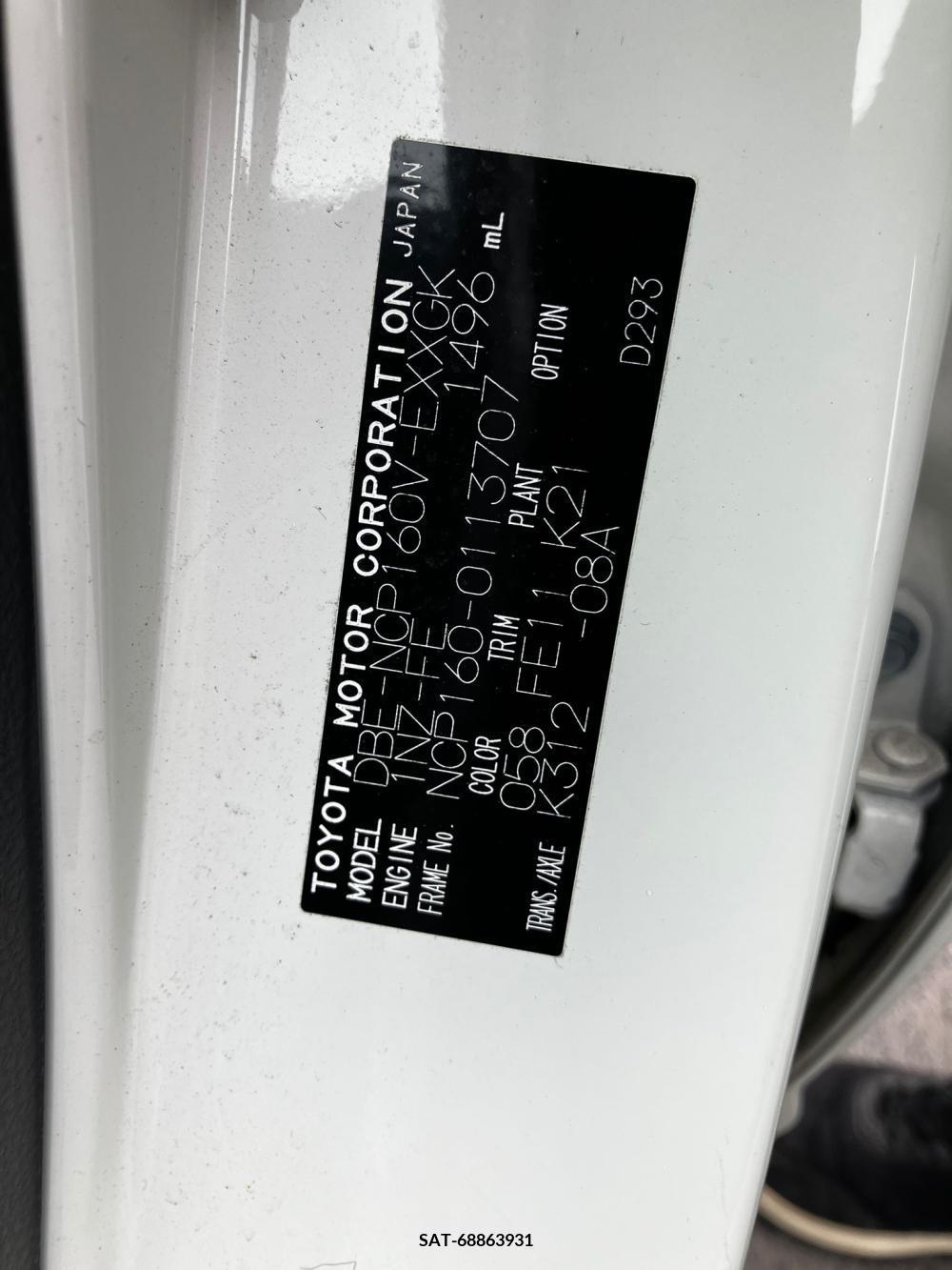 Toyota PROBOX VAN 2018-10 258478-27